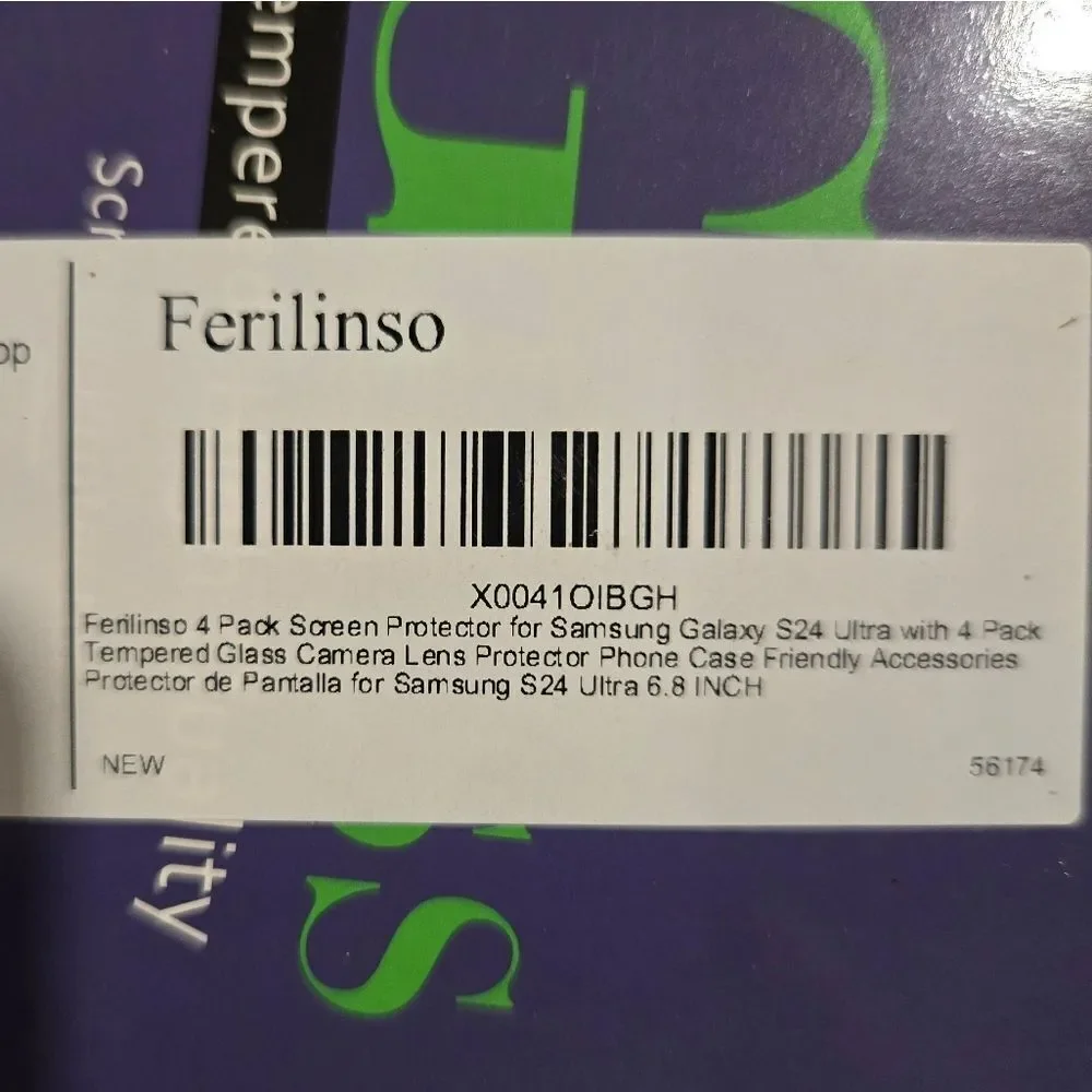 ferilinso pack screen